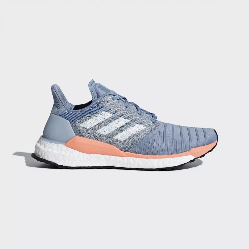Adidas Solar Boost Tenis Para Correr Azules Para Mujer (MX-72056)